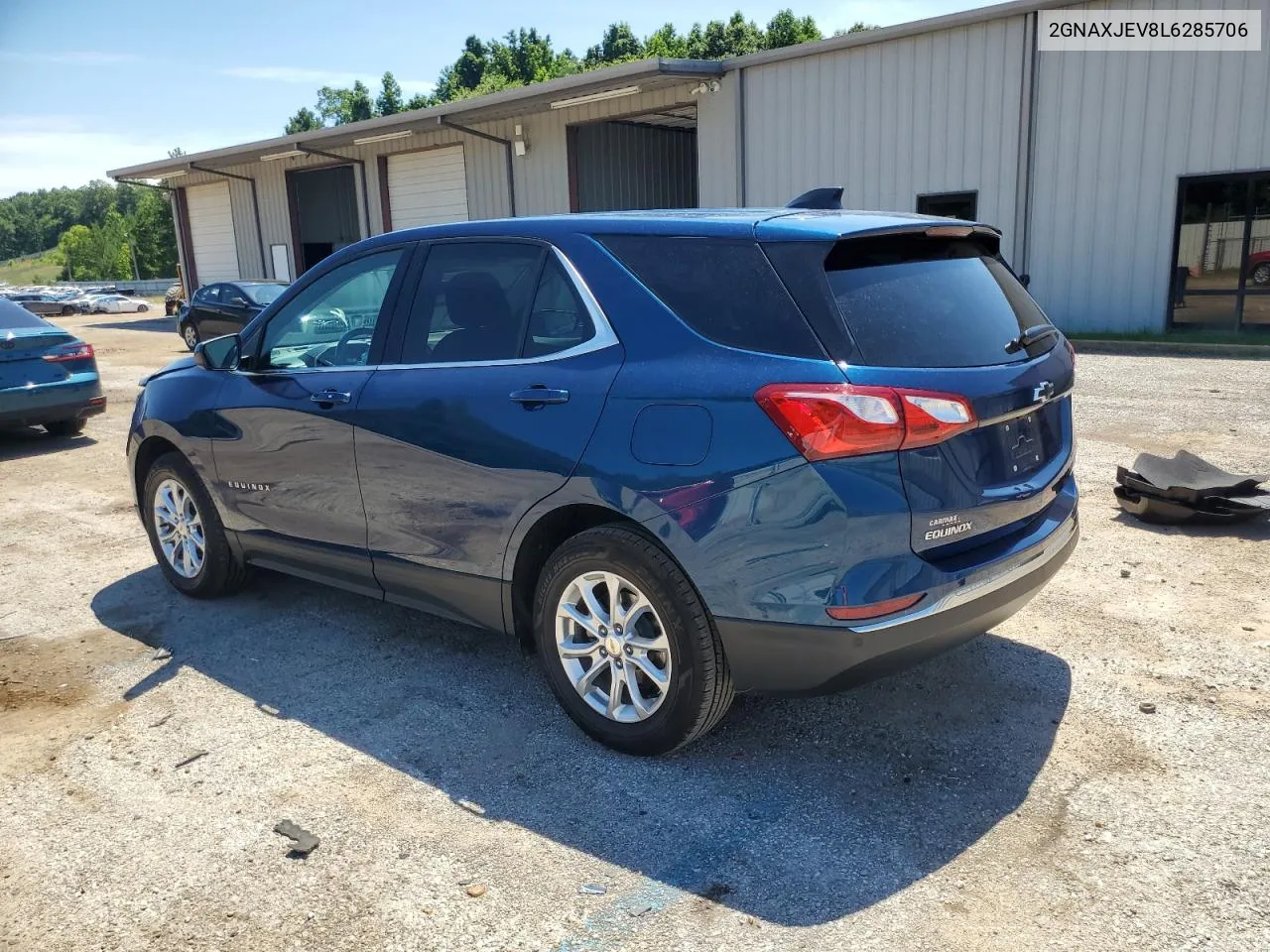 2020 Chevrolet Equinox Lt VIN: 2GNAXJEV8L6285706 Lot: 61514024