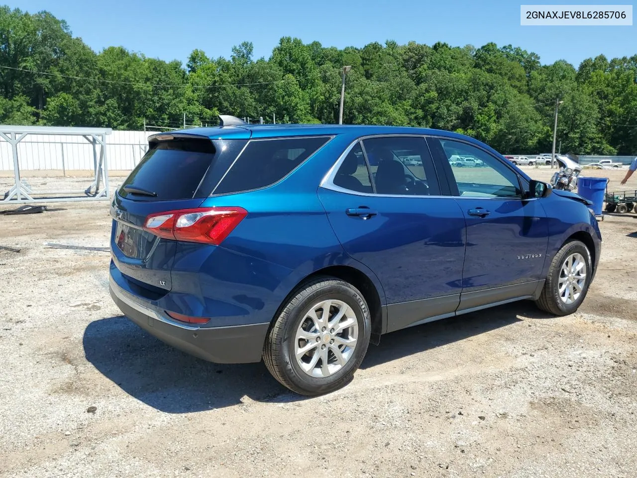 2020 Chevrolet Equinox Lt VIN: 2GNAXJEV8L6285706 Lot: 61514024