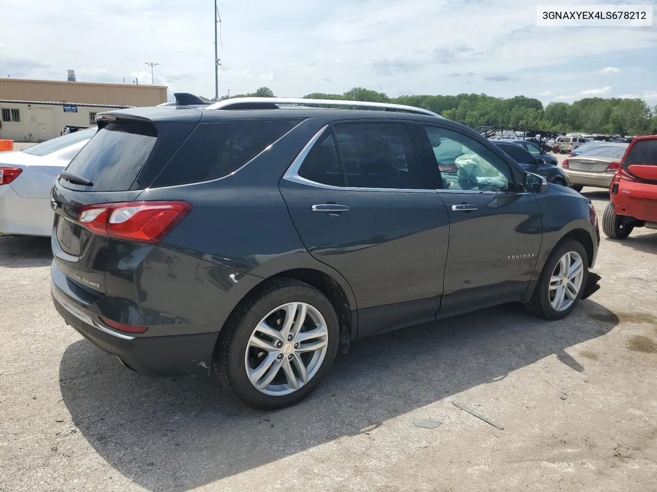 2020 Chevrolet Equinox Premier VIN: 3GNAXYEX4LS678212 Lot: 61668454