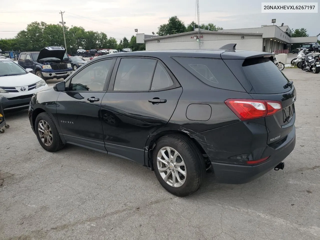 2020 Chevrolet Equinox Ls VIN: 2GNAXHEVXL6267197 Lot: 61891334