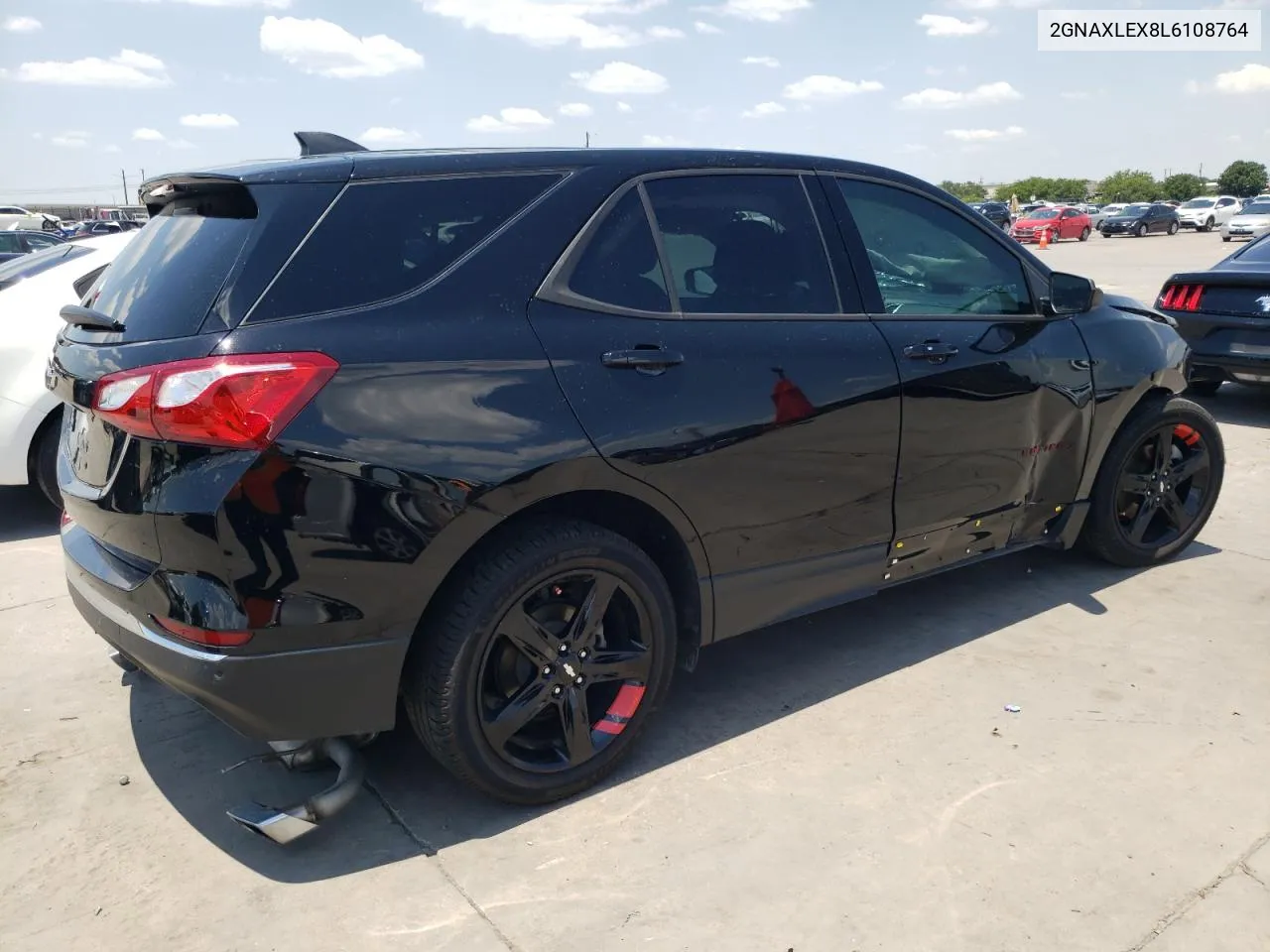 2020 Chevrolet Equinox Lt VIN: 2GNAXLEX8L6108764 Lot: 62151124