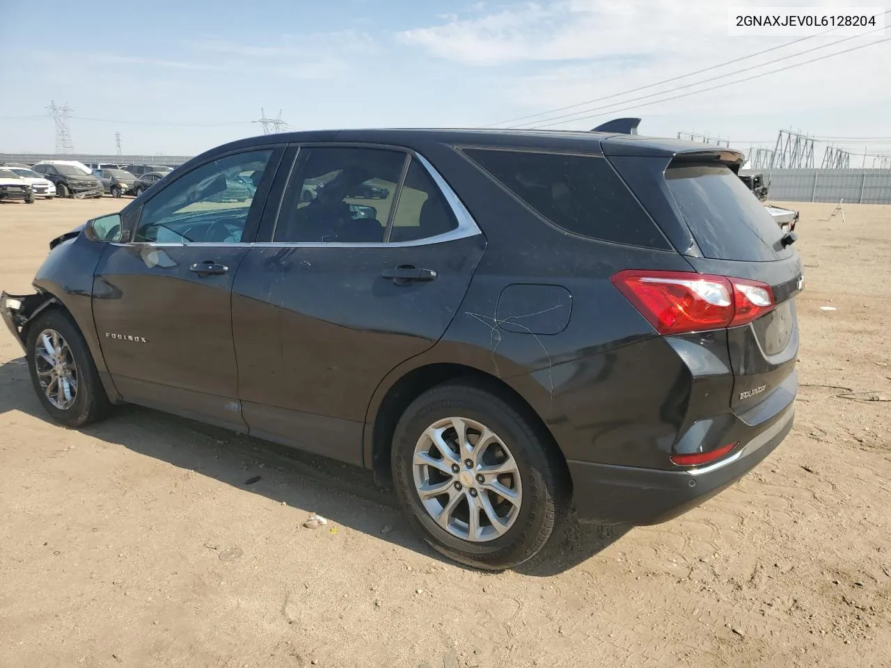 2020 Chevrolet Equinox Lt VIN: 2GNAXJEV0L6128204 Lot: 62192834