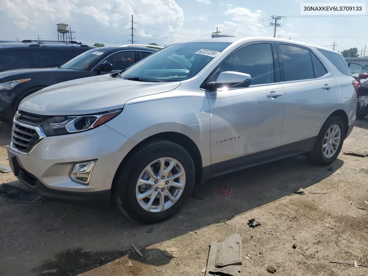 2020 Chevrolet Equinox Lt VIN: 3GNAXKEV6LS709133 Lot: 62207224