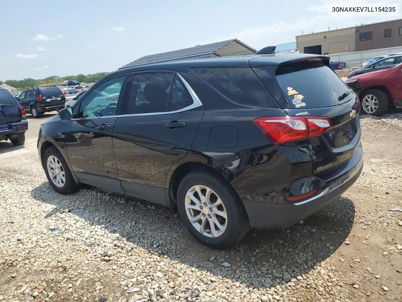 2020 Chevrolet Equinox Lt VIN: 3GNAXKEV7LL154235 Lot: 62341124