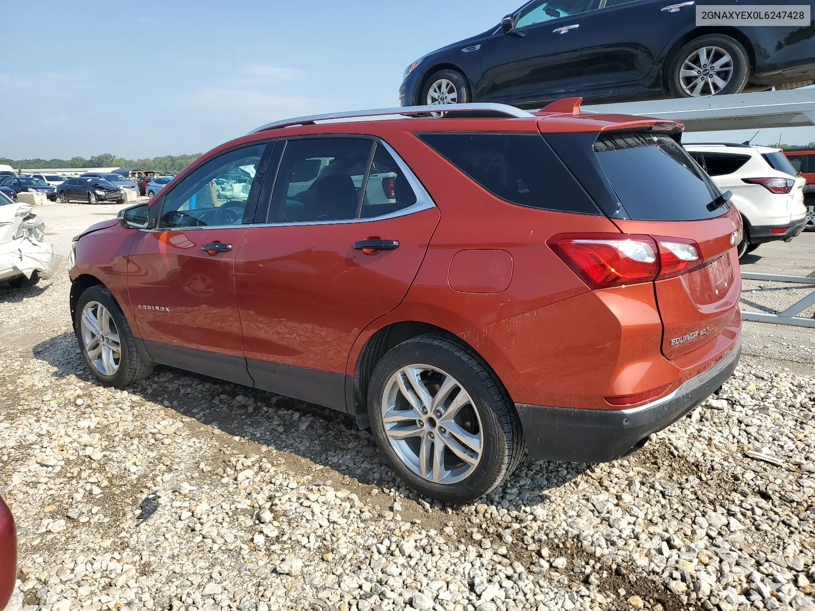 2020 Chevrolet Equinox Premier VIN: 2GNAXYEX0L6247428 Lot: 62648984