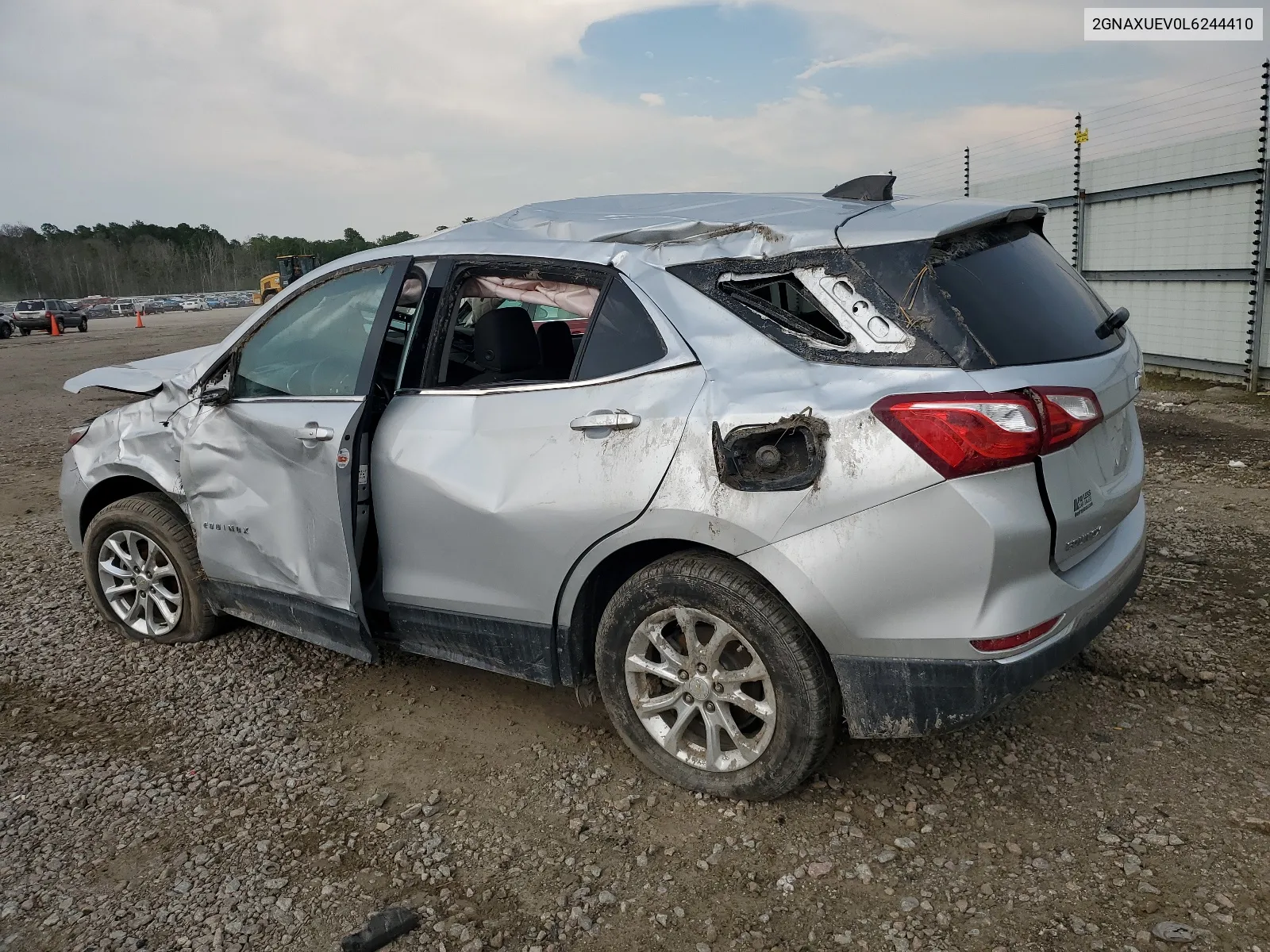 2020 Chevrolet Equinox Lt VIN: 2GNAXUEV0L6244410 Lot: 62863894