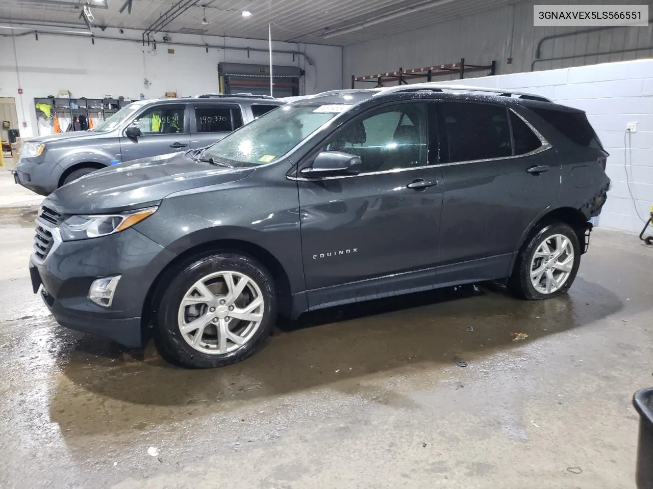 2020 Chevrolet Equinox Lt VIN: 3GNAXVEX5LS566551 Lot: 62914804