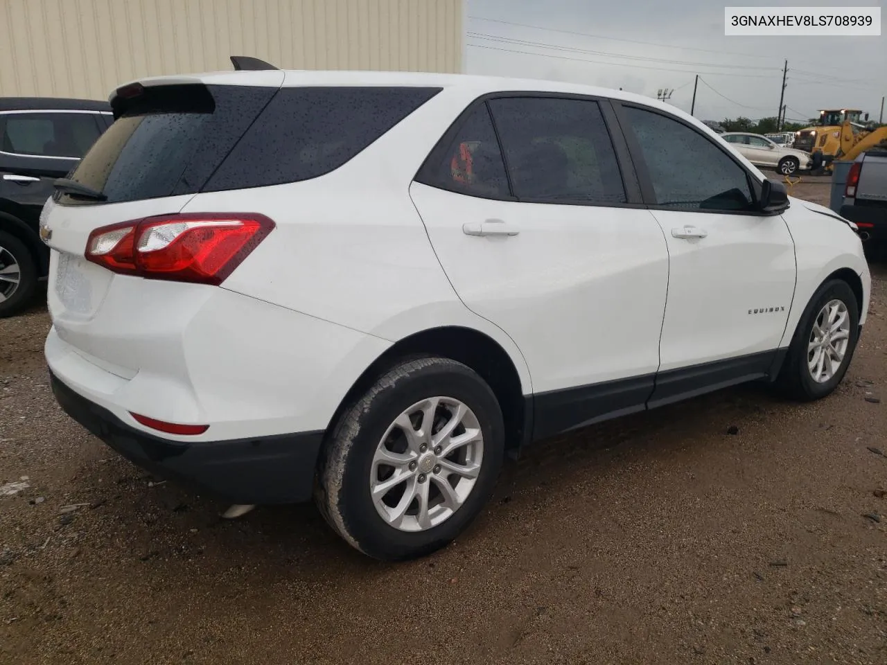 2020 Chevrolet Equinox Ls VIN: 3GNAXHEV8LS708939 Lot: 62936554