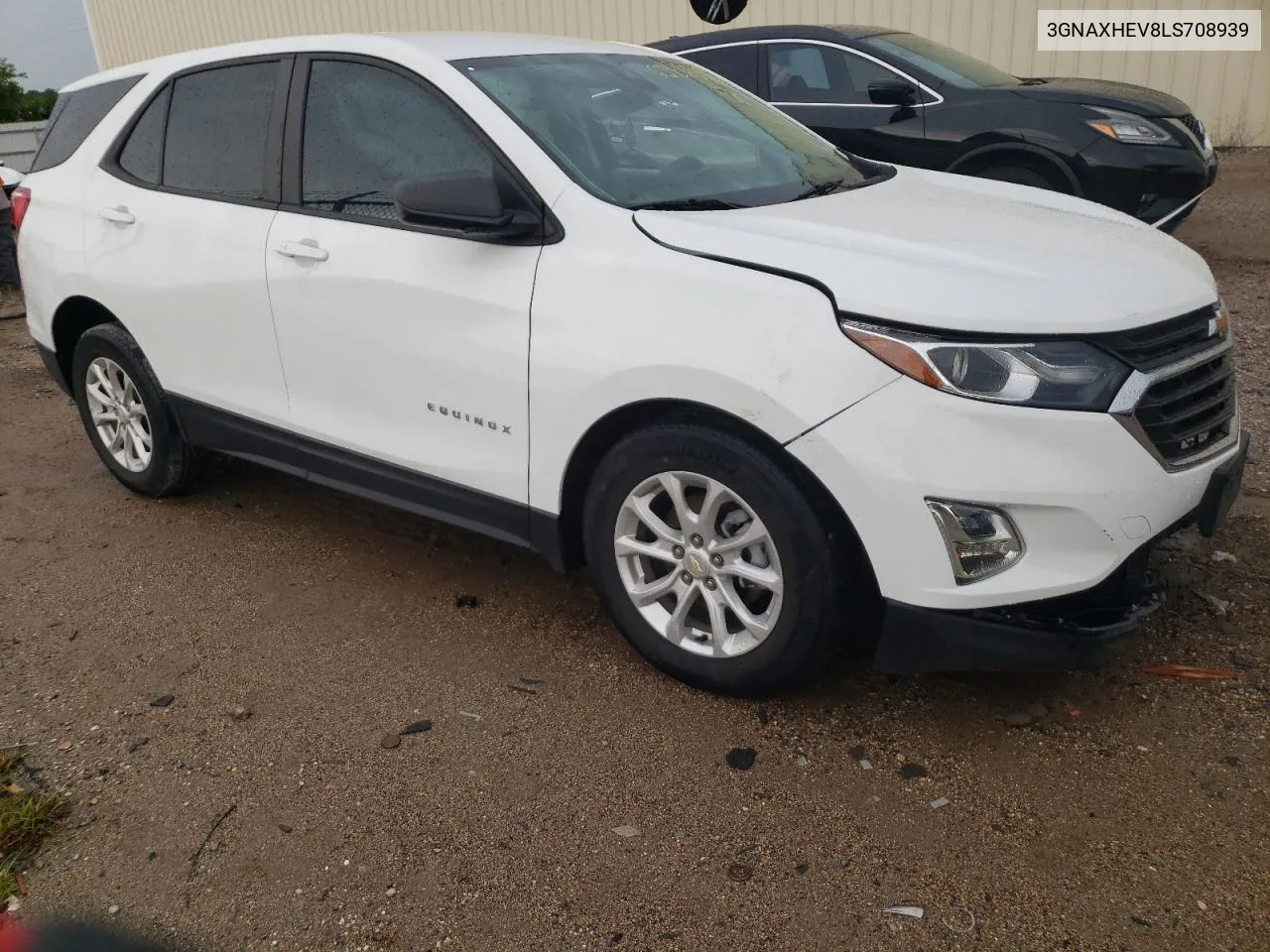 2020 Chevrolet Equinox Ls VIN: 3GNAXHEV8LS708939 Lot: 62936554