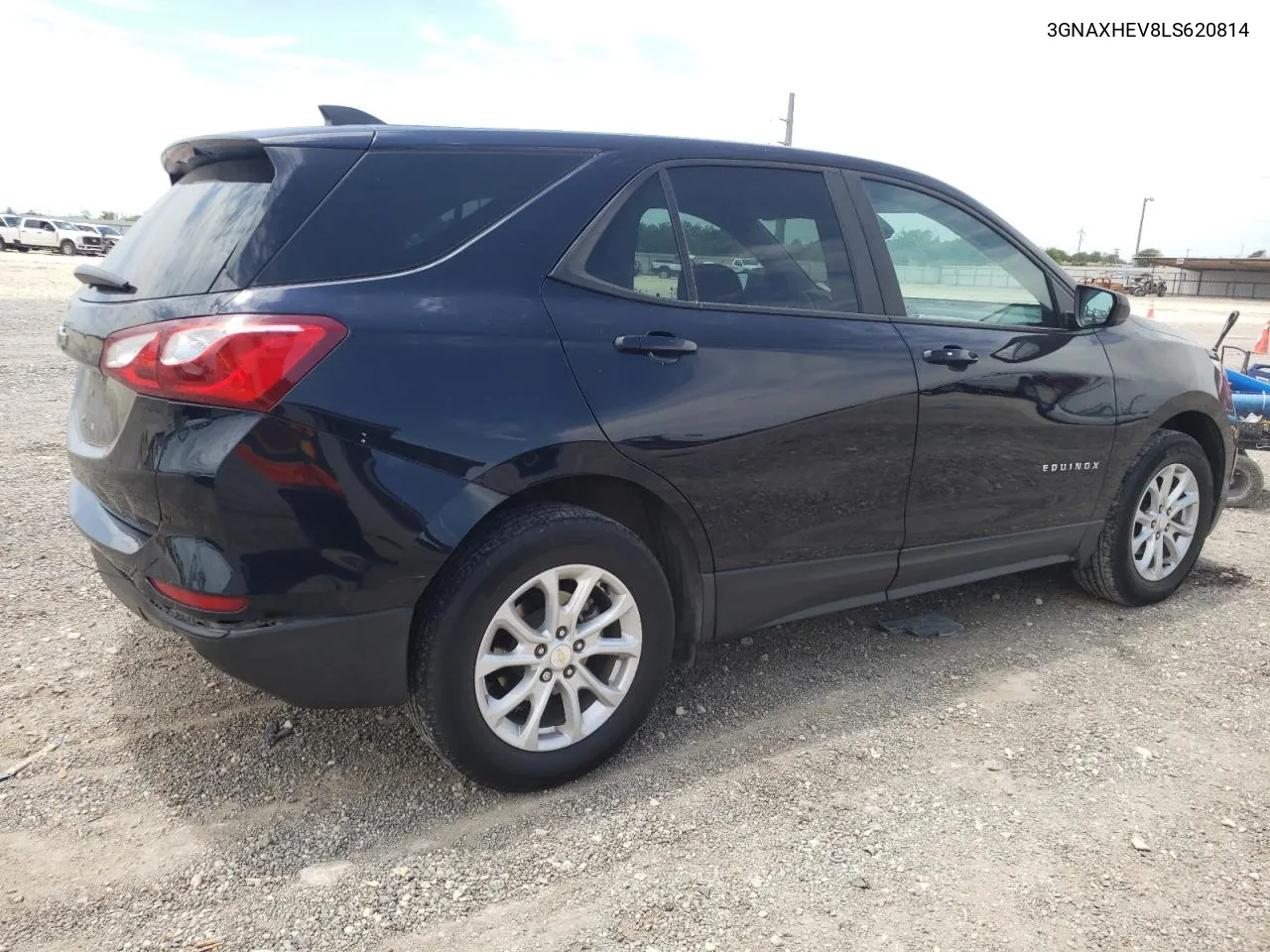 2020 Chevrolet Equinox Ls VIN: 3GNAXHEV8LS620814 Lot: 62956064