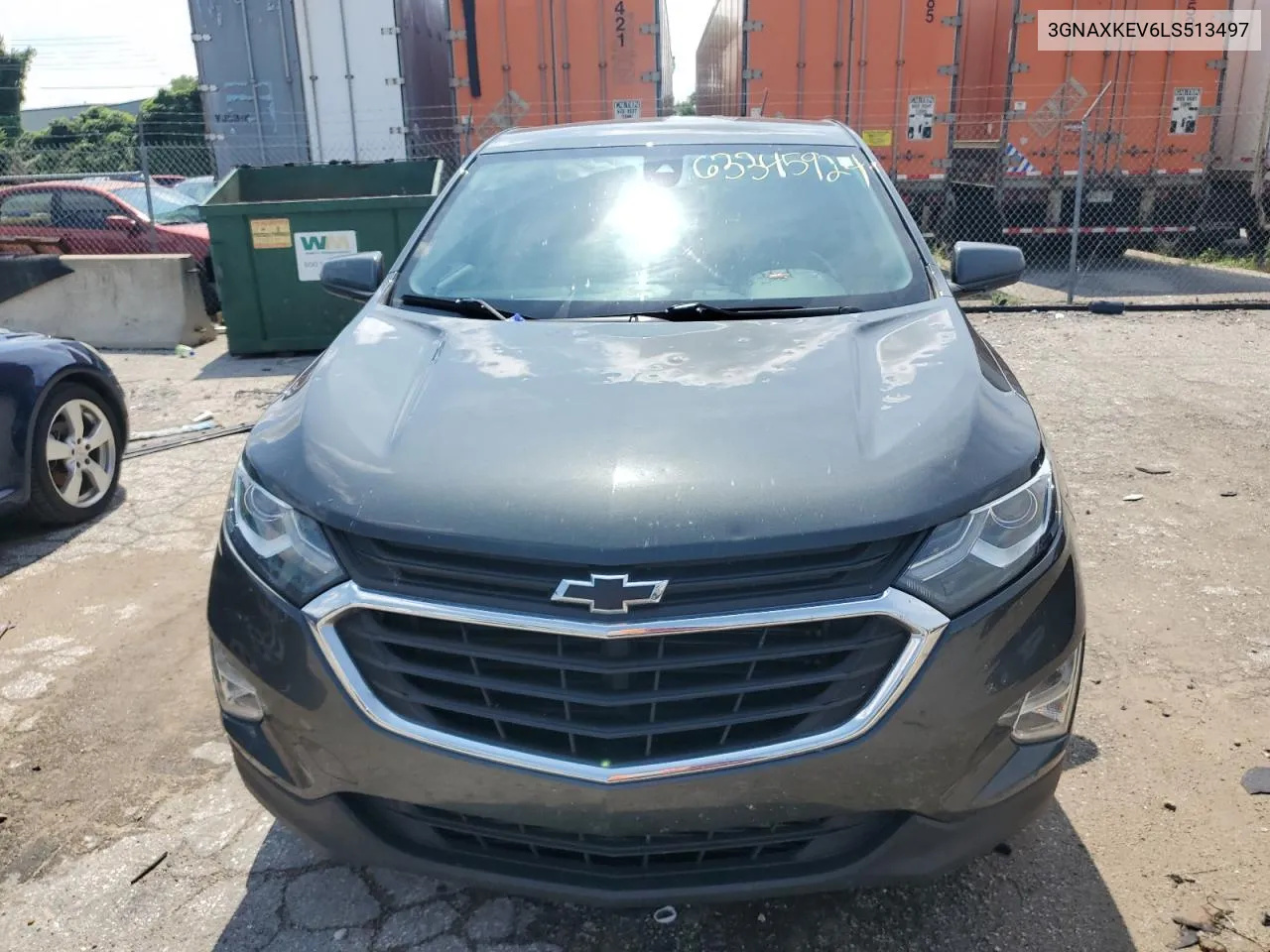 3GNAXKEV6LS513497 2020 Chevrolet Equinox Lt