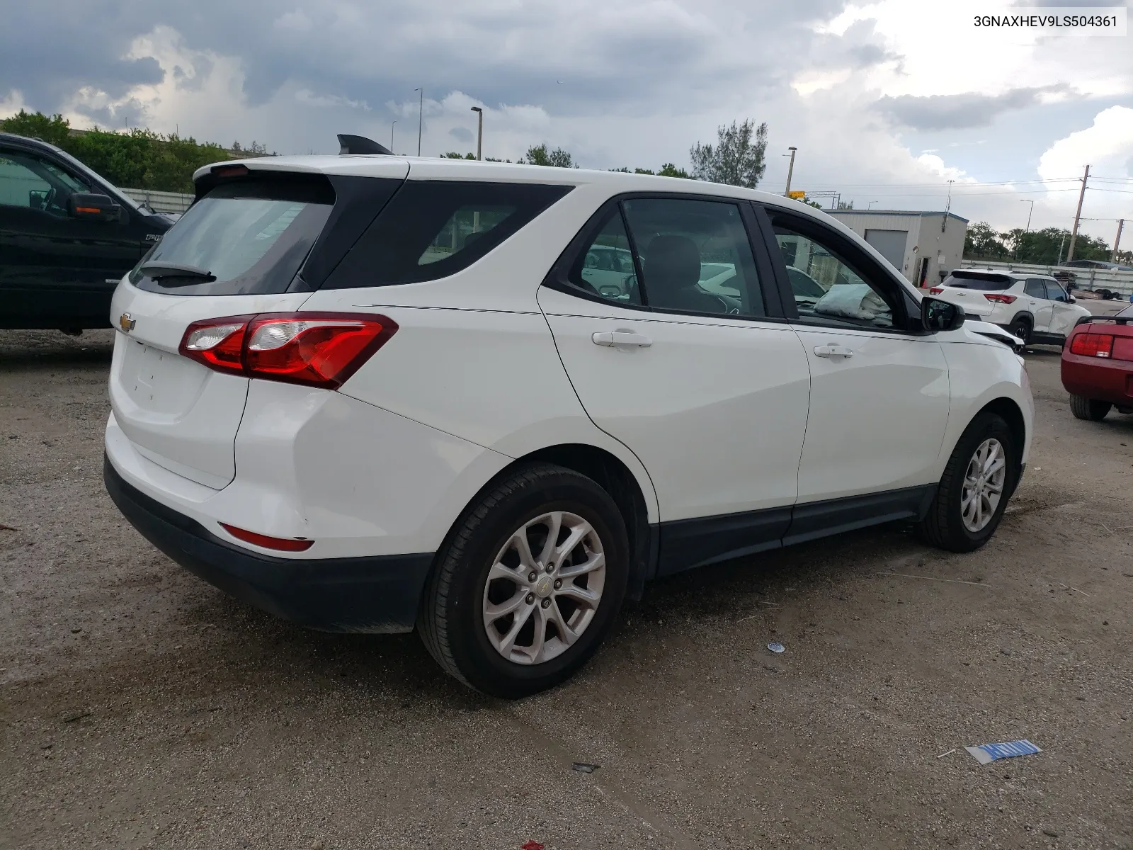 2020 Chevrolet Equinox Ls VIN: 3GNAXHEV9LS504361 Lot: 63659874