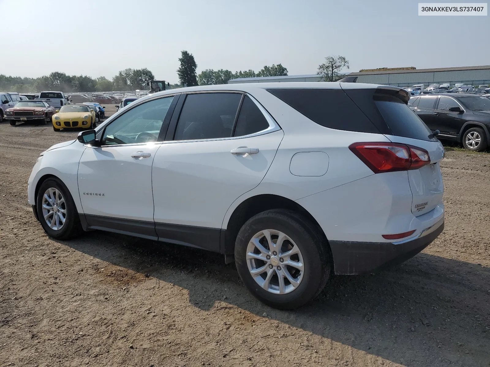 2020 Chevrolet Equinox Lt VIN: 3GNAXKEV3LS737407 Lot: 63993704