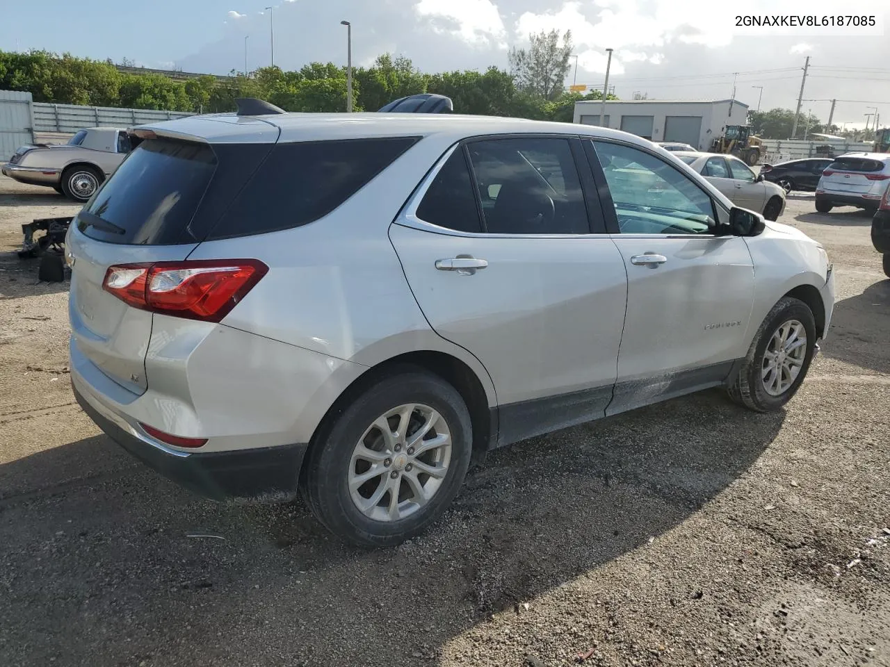 2020 Chevrolet Equinox Lt VIN: 2GNAXKEV8L6187085 Lot: 64134574