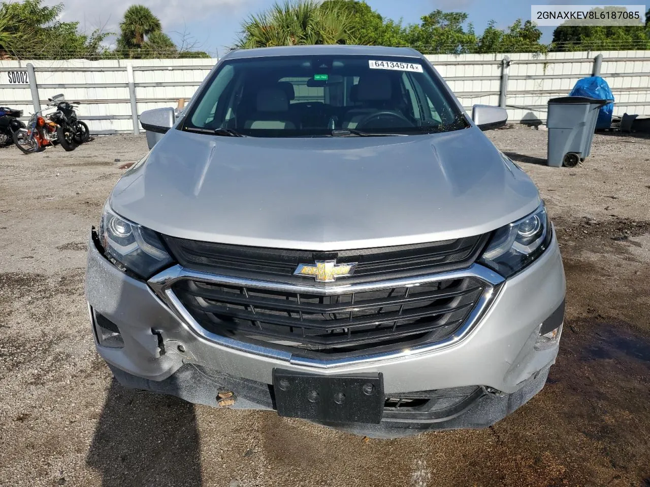 2020 Chevrolet Equinox Lt VIN: 2GNAXKEV8L6187085 Lot: 64134574