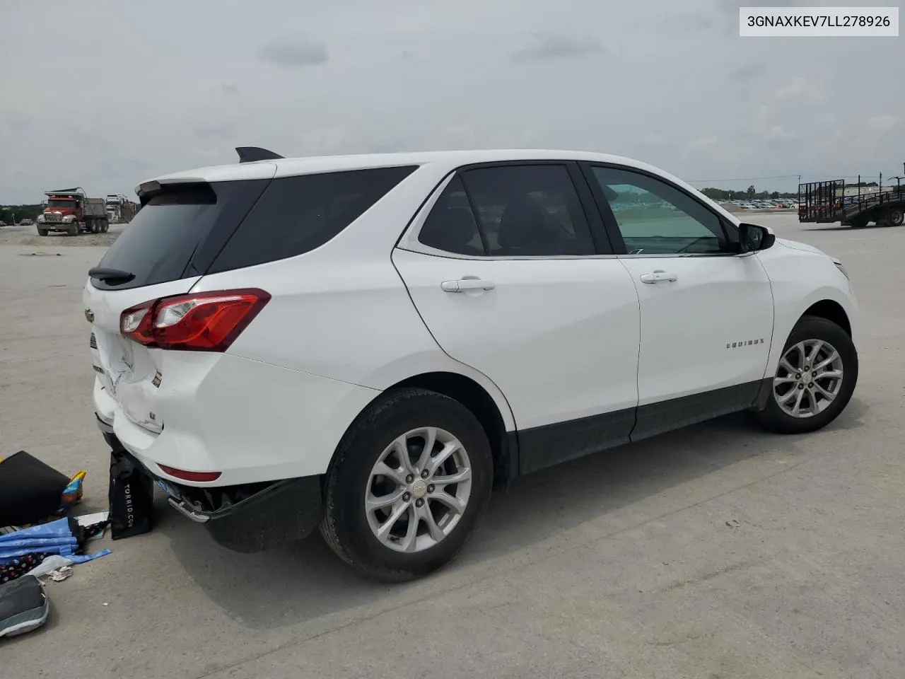 2020 Chevrolet Equinox Lt VIN: 3GNAXKEV7LL278926 Lot: 64474504