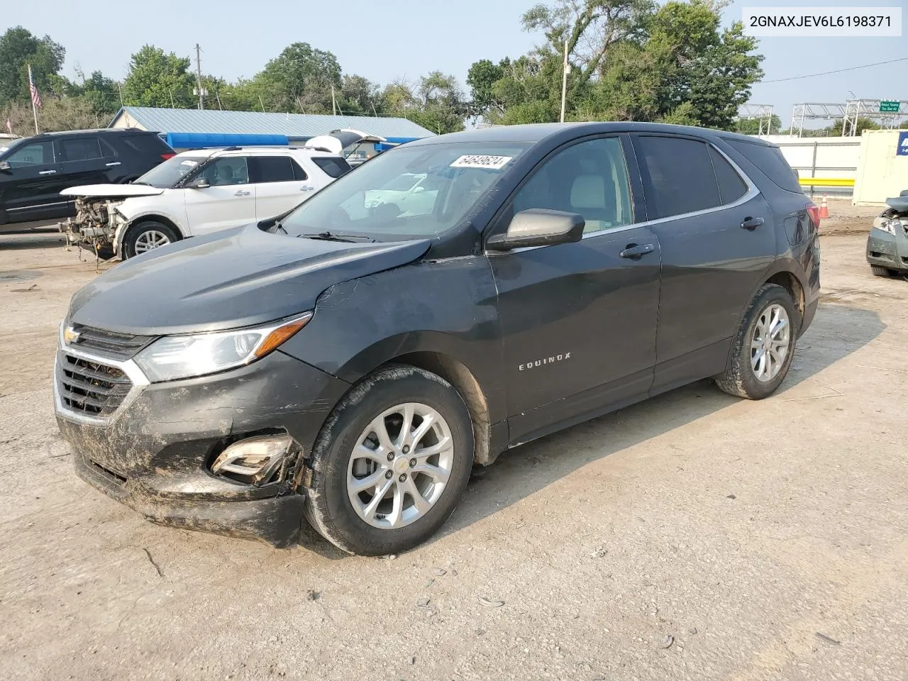 2020 Chevrolet Equinox Lt VIN: 2GNAXJEV6L6198371 Lot: 64649624