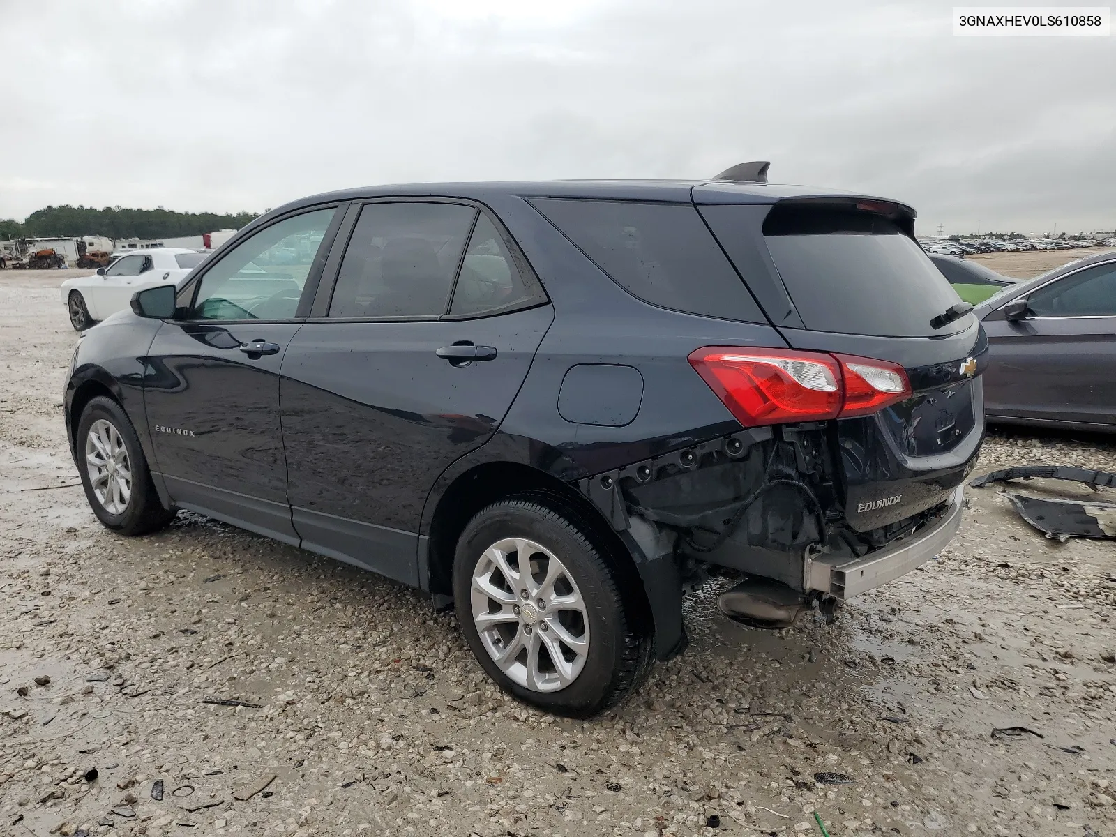 2020 Chevrolet Equinox Ls VIN: 3GNAXHEV0LS610858 Lot: 64715104