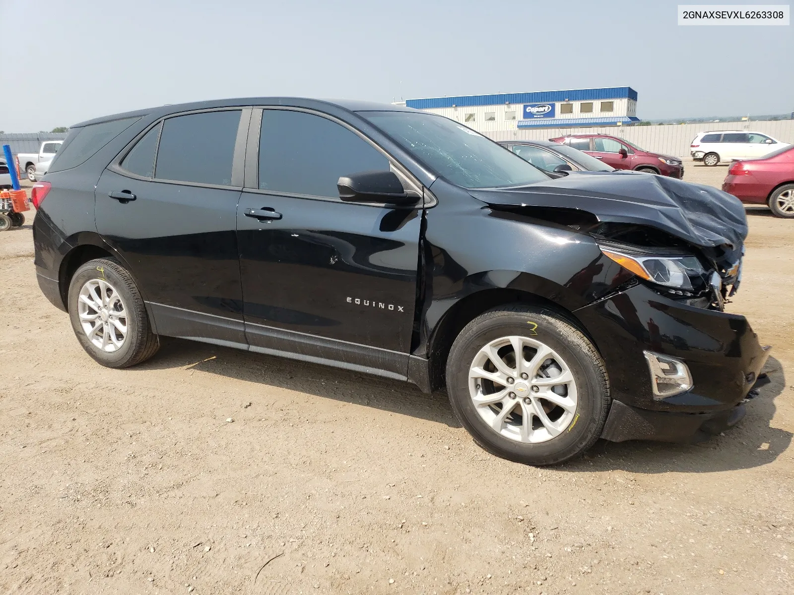 2020 Chevrolet Equinox Ls VIN: 2GNAXSEVXL6263308 Lot: 64927144