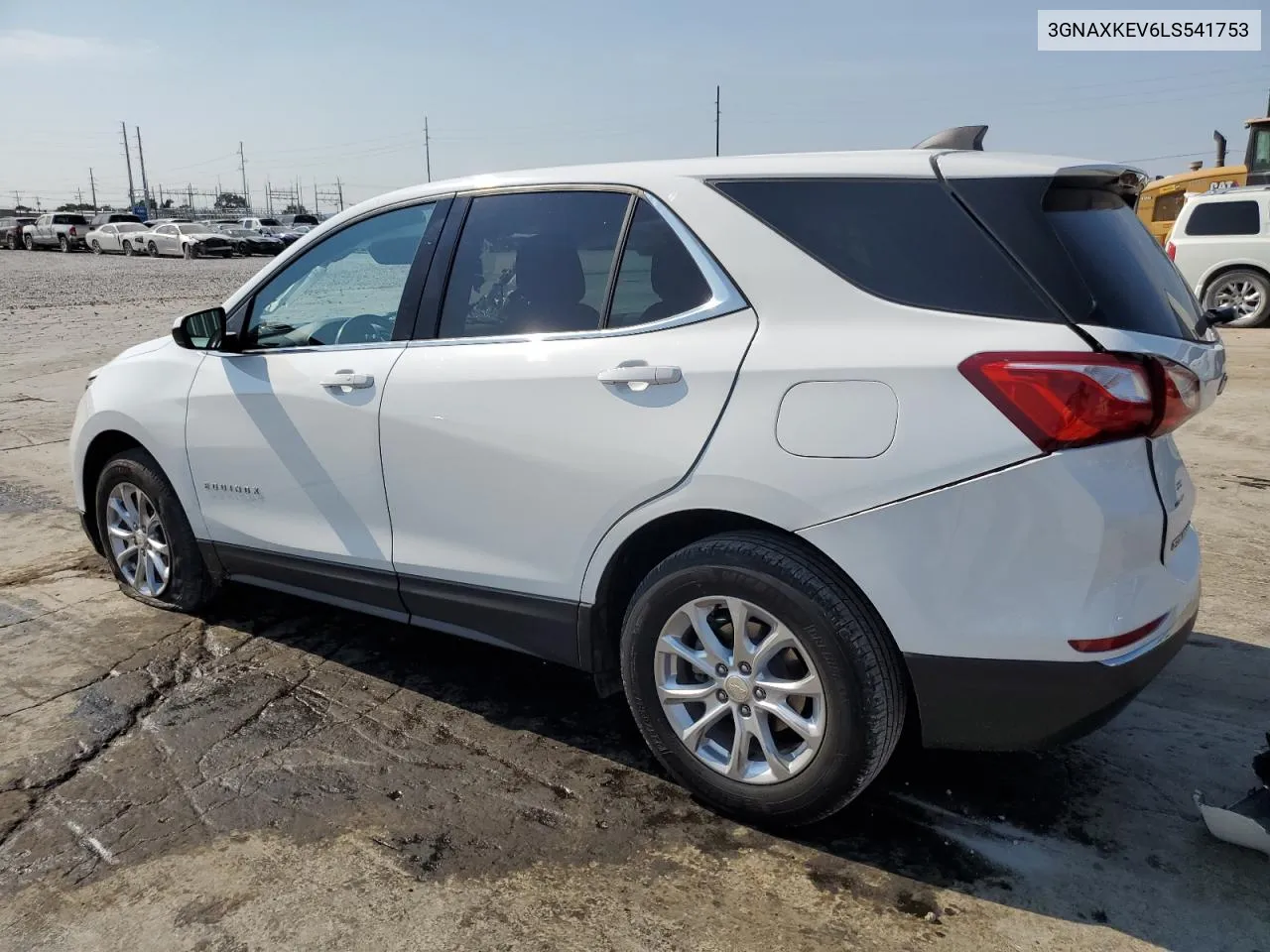 2020 Chevrolet Equinox Lt VIN: 3GNAXKEV6LS541753 Lot: 65554784