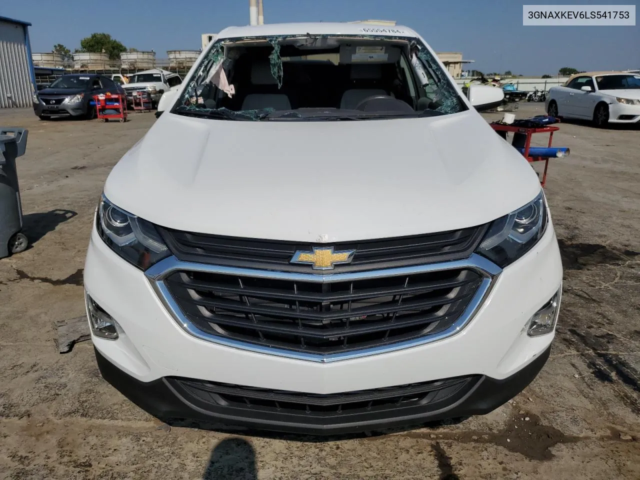 2020 Chevrolet Equinox Lt VIN: 3GNAXKEV6LS541753 Lot: 65554784