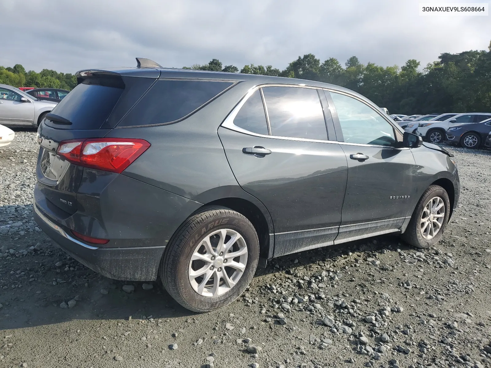 2020 Chevrolet Equinox Lt VIN: 3GNAXUEV9LS608664 Lot: 65790724