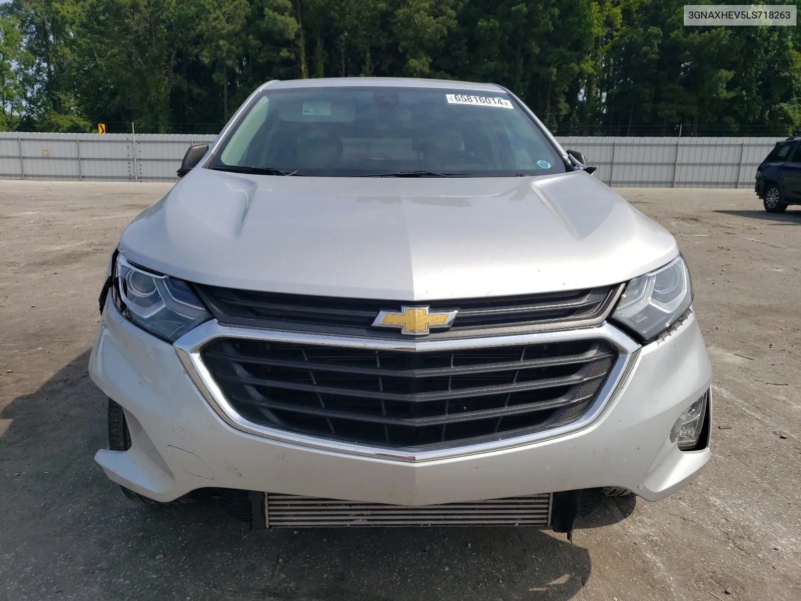 2020 Chevrolet Equinox Ls VIN: 3GNAXHEV5LS718263 Lot: 65816014