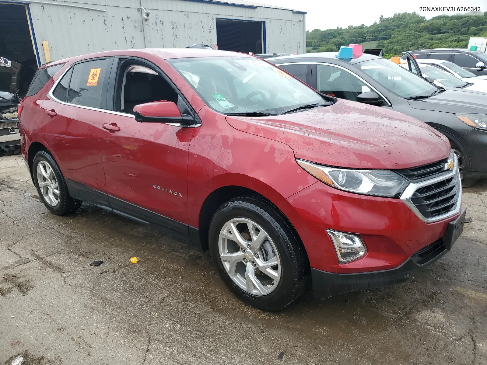 2020 Chevrolet Equinox Lt VIN: 2GNAXKEV3L6266342 Lot: 65844114