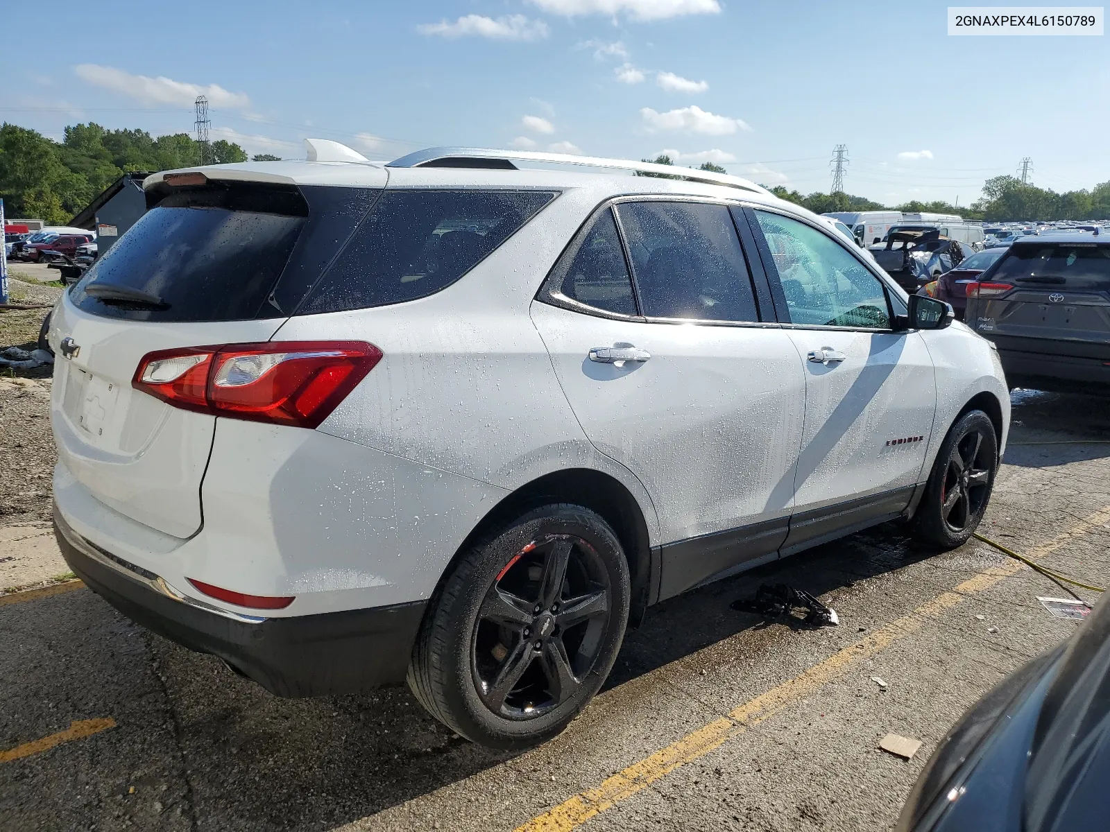 2020 Chevrolet Equinox Premier VIN: 2GNAXPEX4L6150789 Lot: 65974584