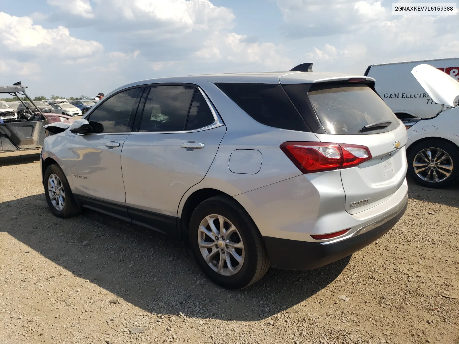 2020 Chevrolet Equinox Lt VIN: 2GNAXKEV7L6159388 Lot: 66182974