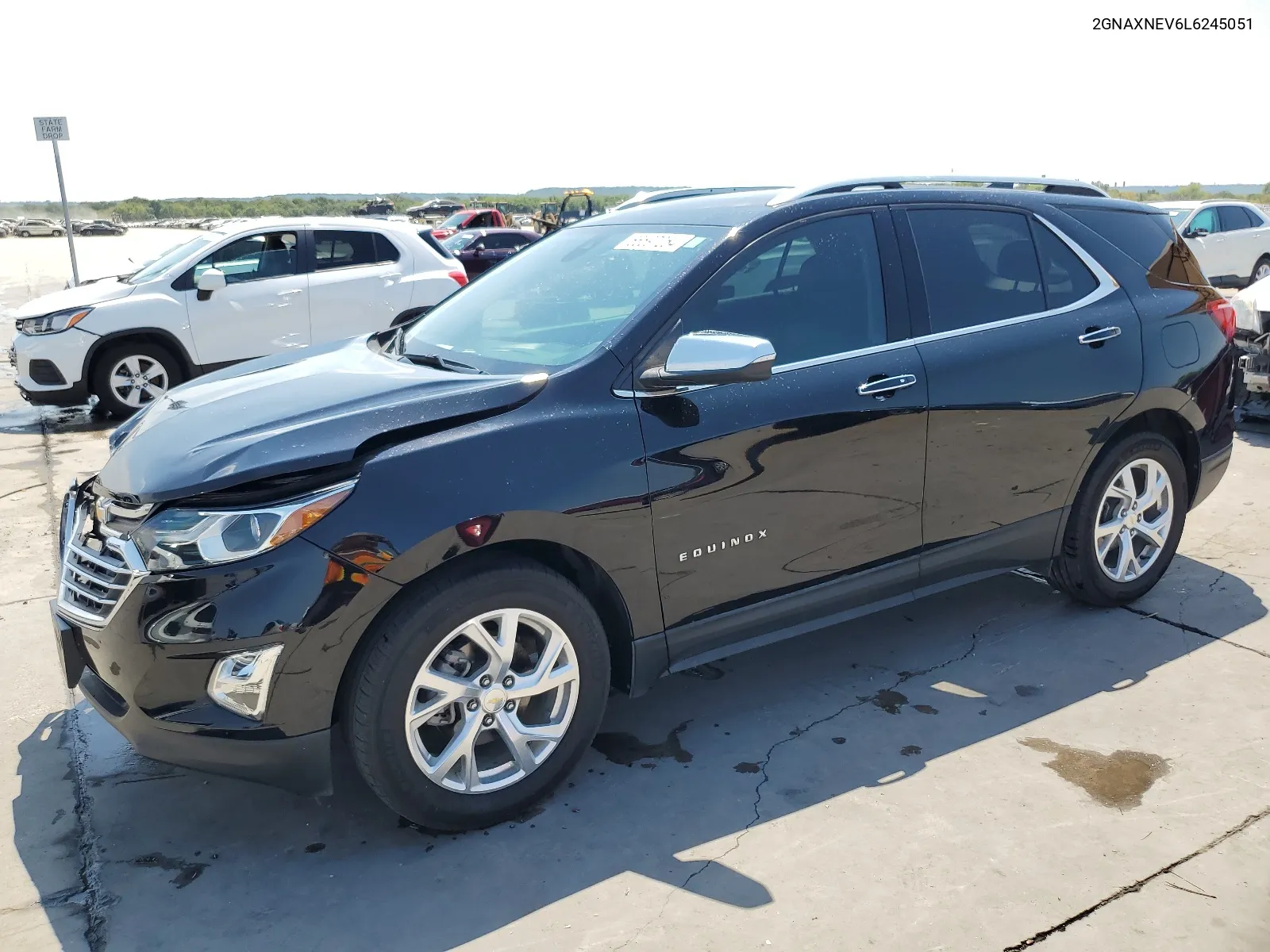 2020 Chevrolet Equinox Premier VIN: 2GNAXNEV6L6245051 Lot: 66597254