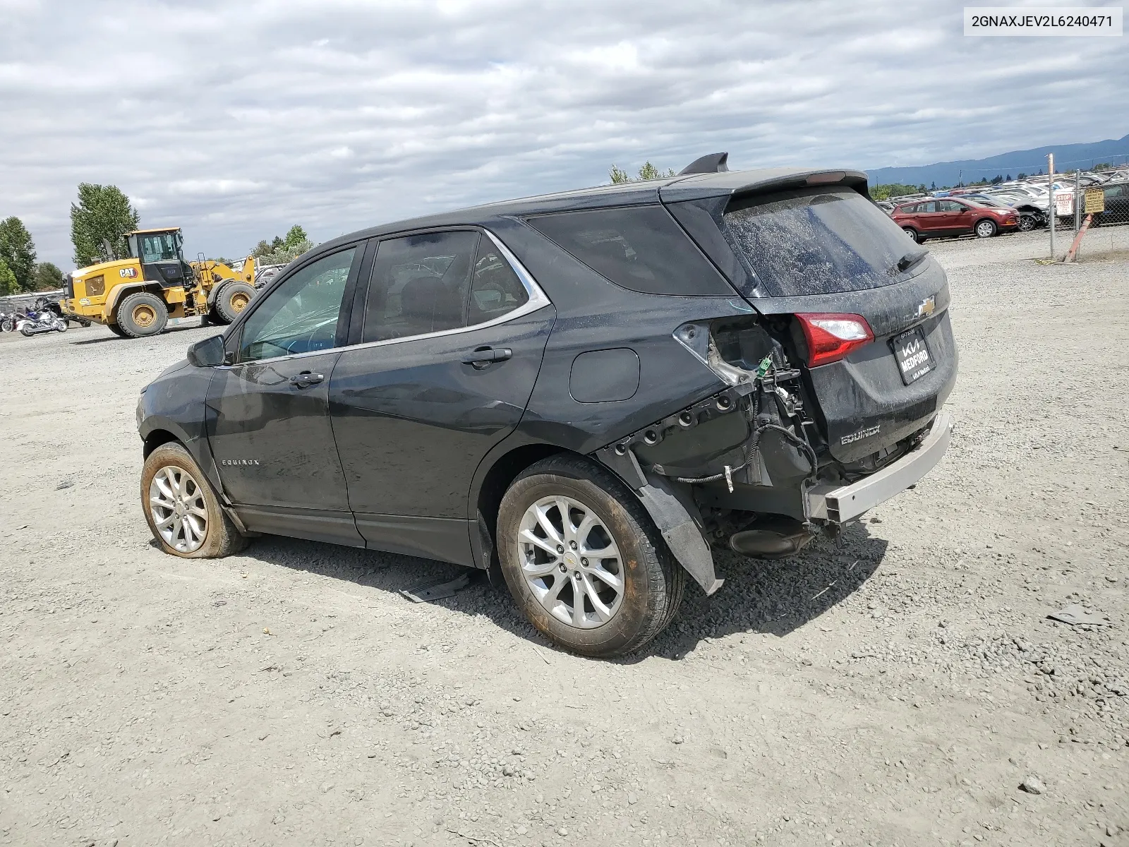 2020 Chevrolet Equinox Lt VIN: 2GNAXJEV2L6240471 Lot: 66620474