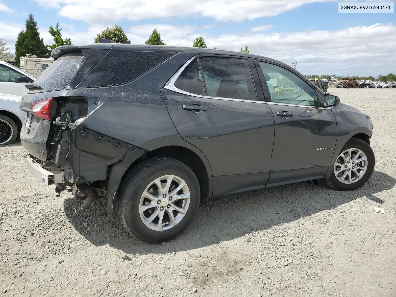 2020 Chevrolet Equinox Lt VIN: 2GNAXJEV2L6240471 Lot: 66620474