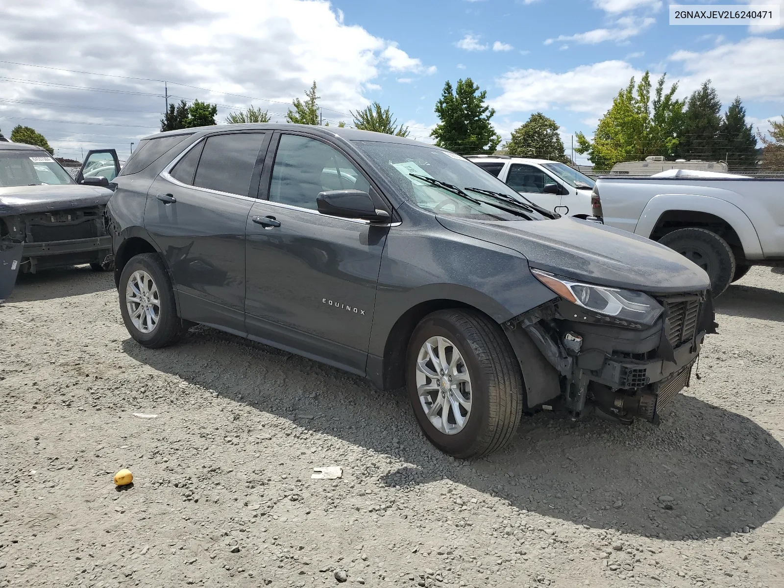 2020 Chevrolet Equinox Lt VIN: 2GNAXJEV2L6240471 Lot: 66620474