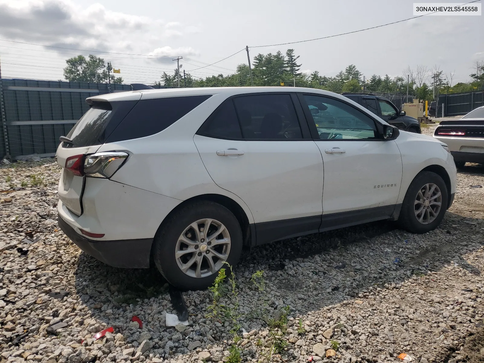 2020 Chevrolet Equinox Ls VIN: 3GNAXHEV2LS545558 Lot: 66632984