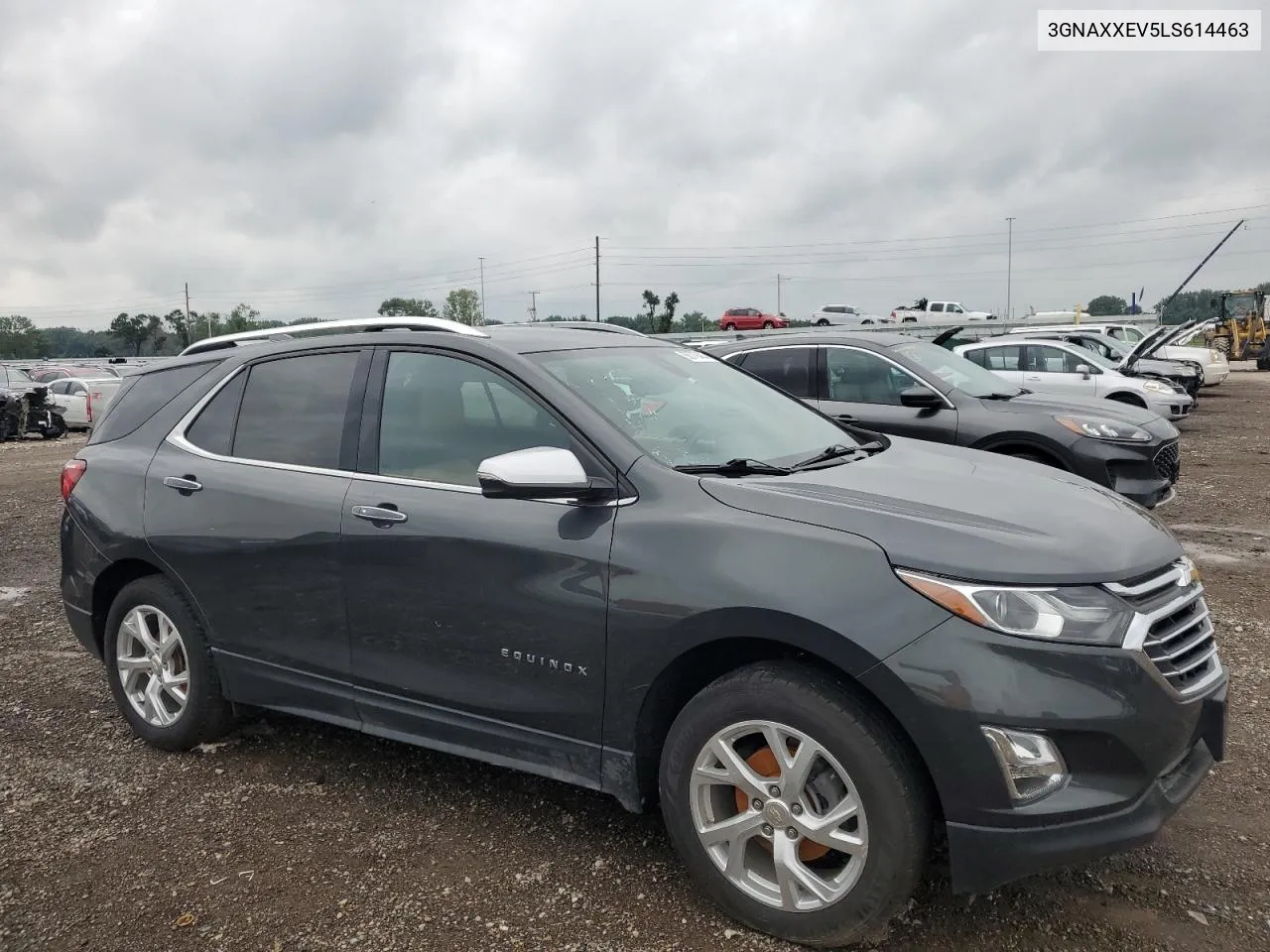 2020 Chevrolet Equinox Premier VIN: 3GNAXXEV5LS614463 Lot: 66779404