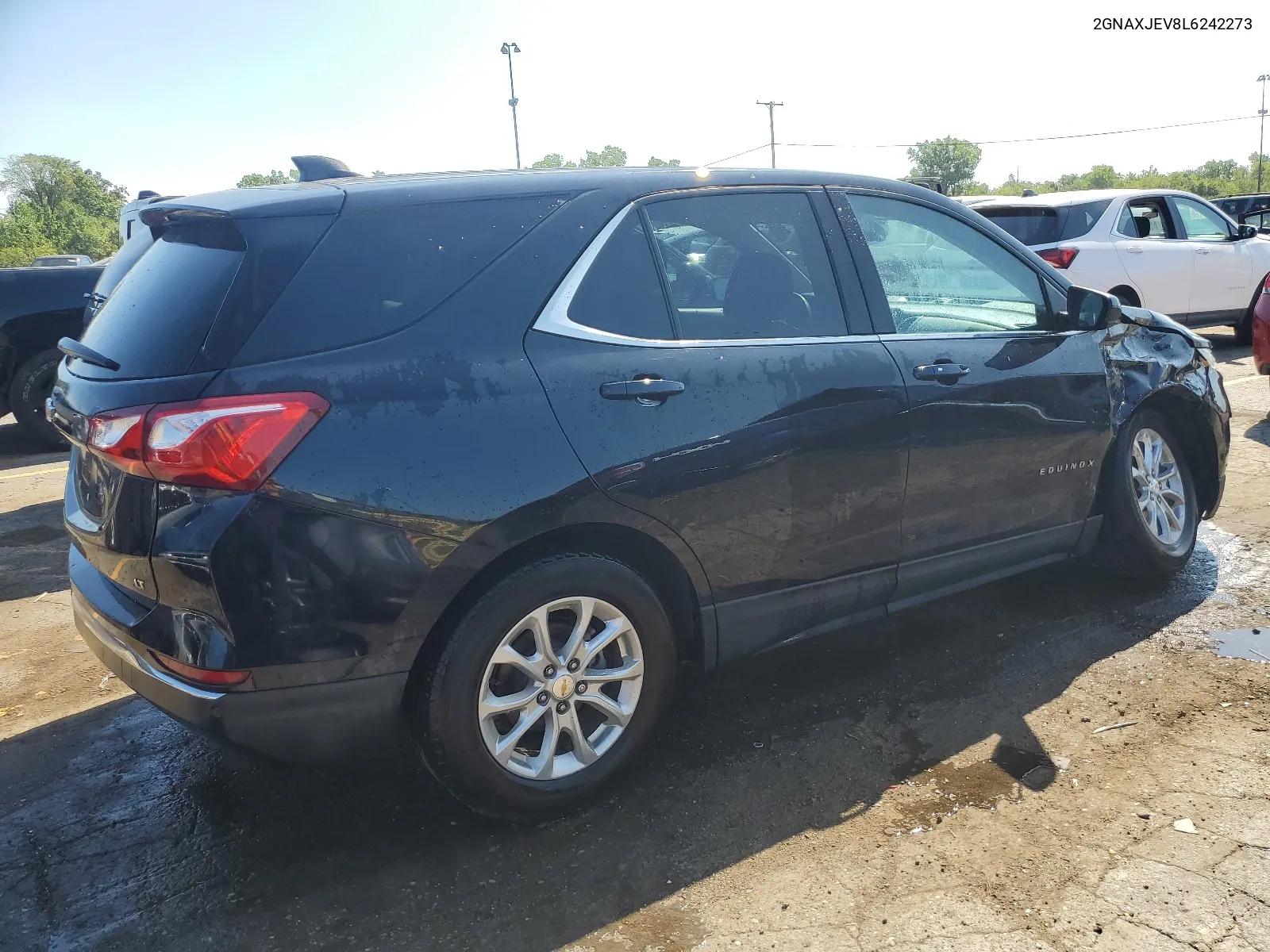 2020 Chevrolet Equinox Lt VIN: 2GNAXJEV8L6242273 Lot: 66813274