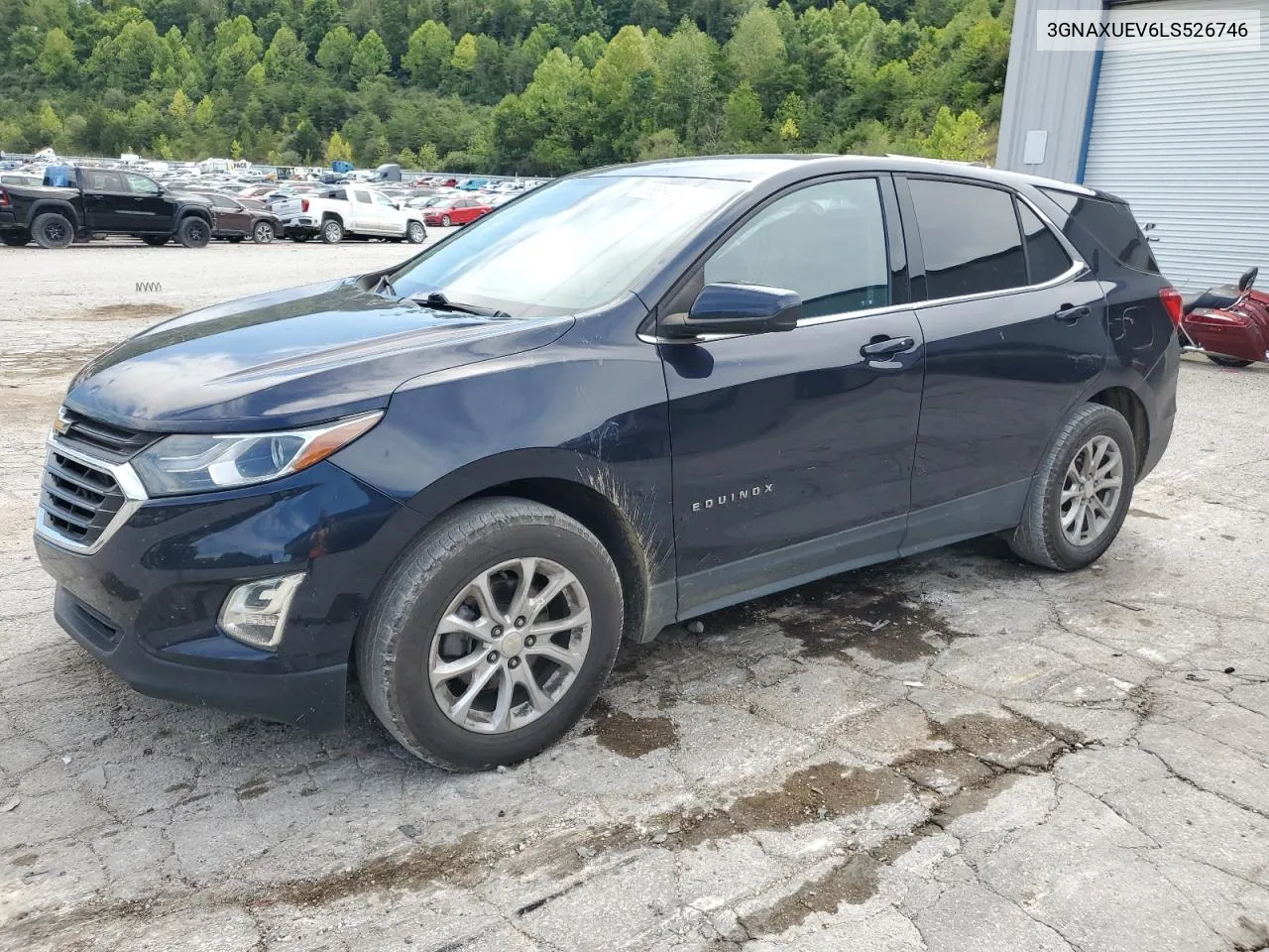 2020 Chevrolet Equinox Lt VIN: 3GNAXUEV6LS526746 Lot: 66854234