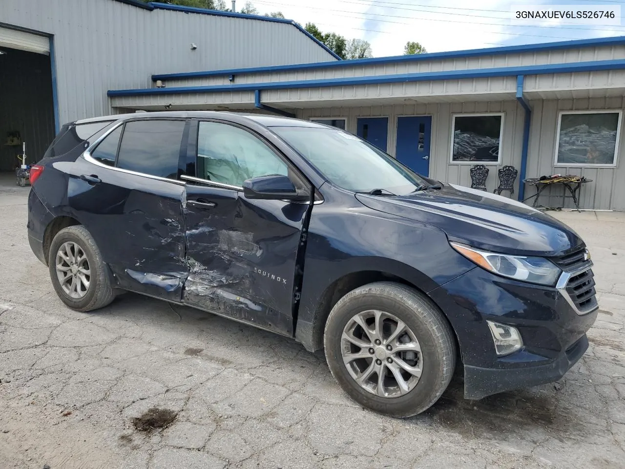 2020 Chevrolet Equinox Lt VIN: 3GNAXUEV6LS526746 Lot: 66854234