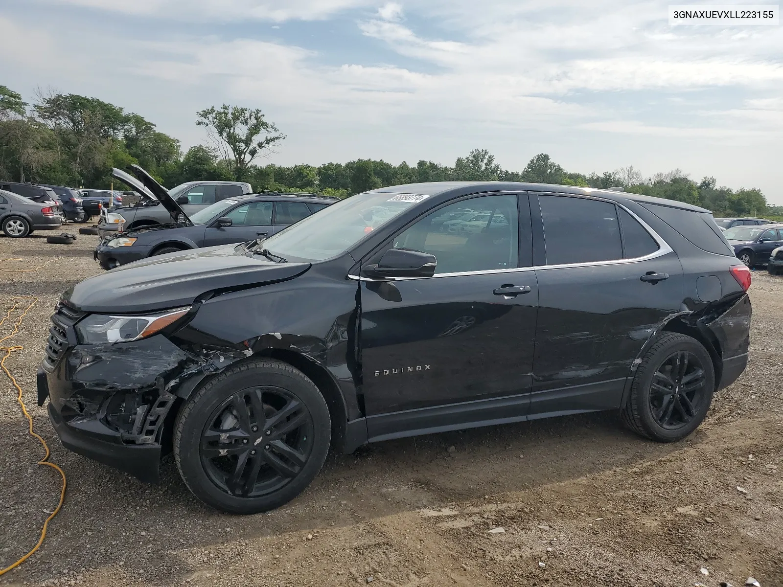 2020 Chevrolet Equinox Lt VIN: 3GNAXUEVXLL223155 Lot: 66893774