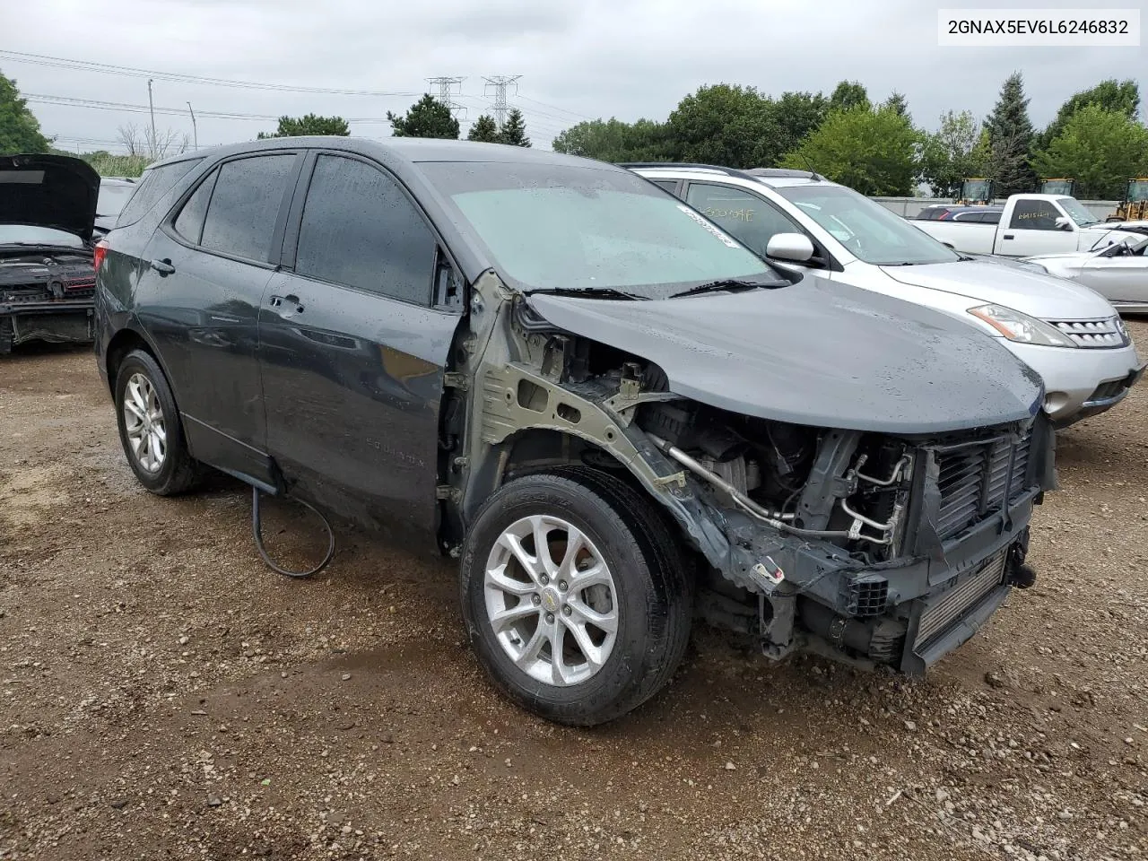 2020 Chevrolet Equinox VIN: 2GNAX5EV6L6246832 Lot: 67048954