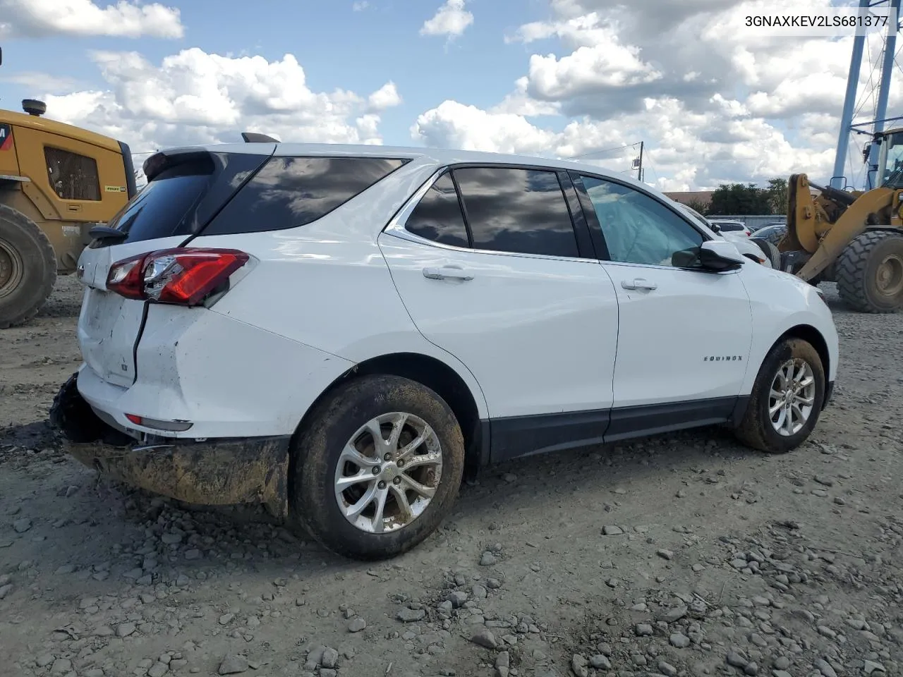 2020 Chevrolet Equinox Lt VIN: 3GNAXKEV2LS681377 Lot: 67230364