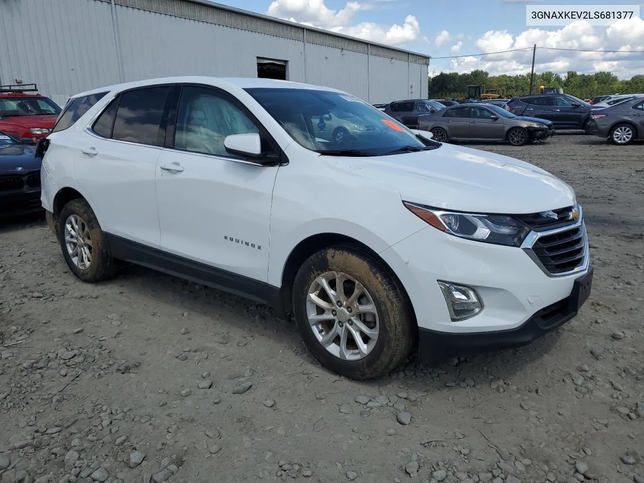 2020 Chevrolet Equinox Lt VIN: 3GNAXKEV2LS681377 Lot: 67230364