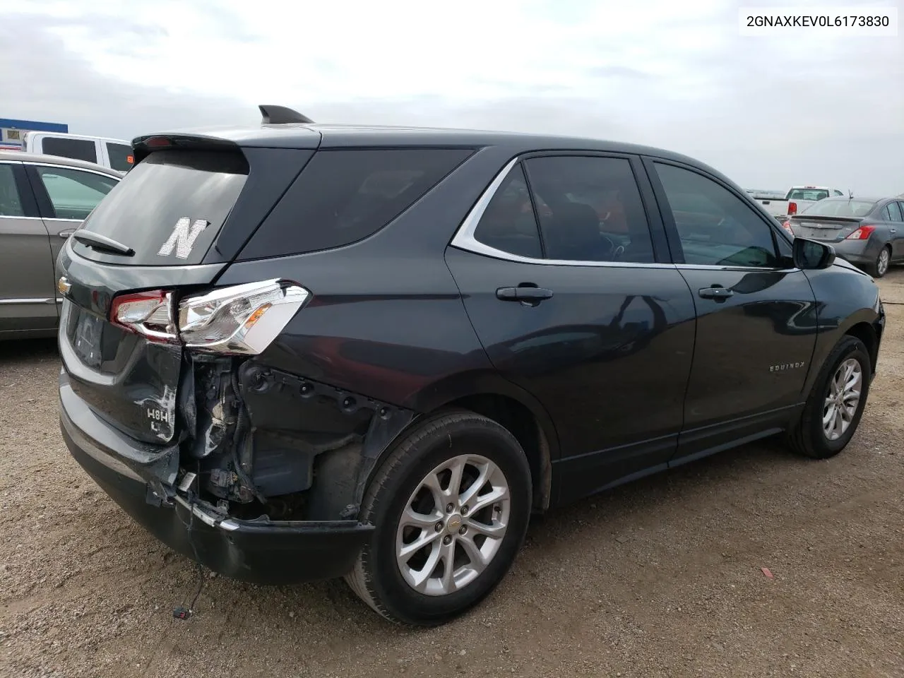 2020 Chevrolet Equinox Lt VIN: 2GNAXKEV0L6173830 Lot: 67241304