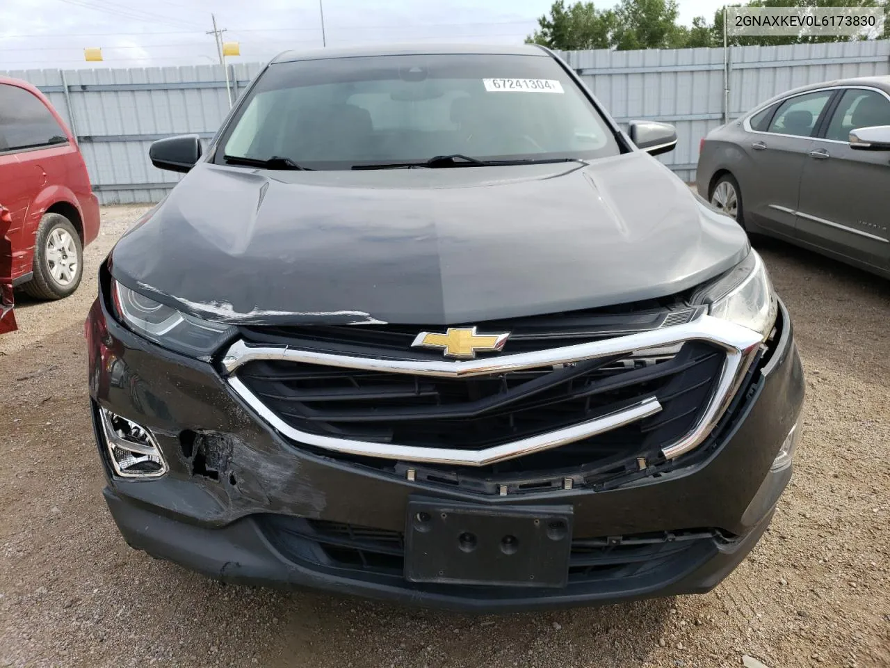 2020 Chevrolet Equinox Lt VIN: 2GNAXKEV0L6173830 Lot: 67241304