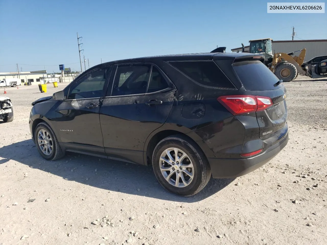 2020 Chevrolet Equinox Ls VIN: 2GNAXHEVXL6206626 Lot: 67333444