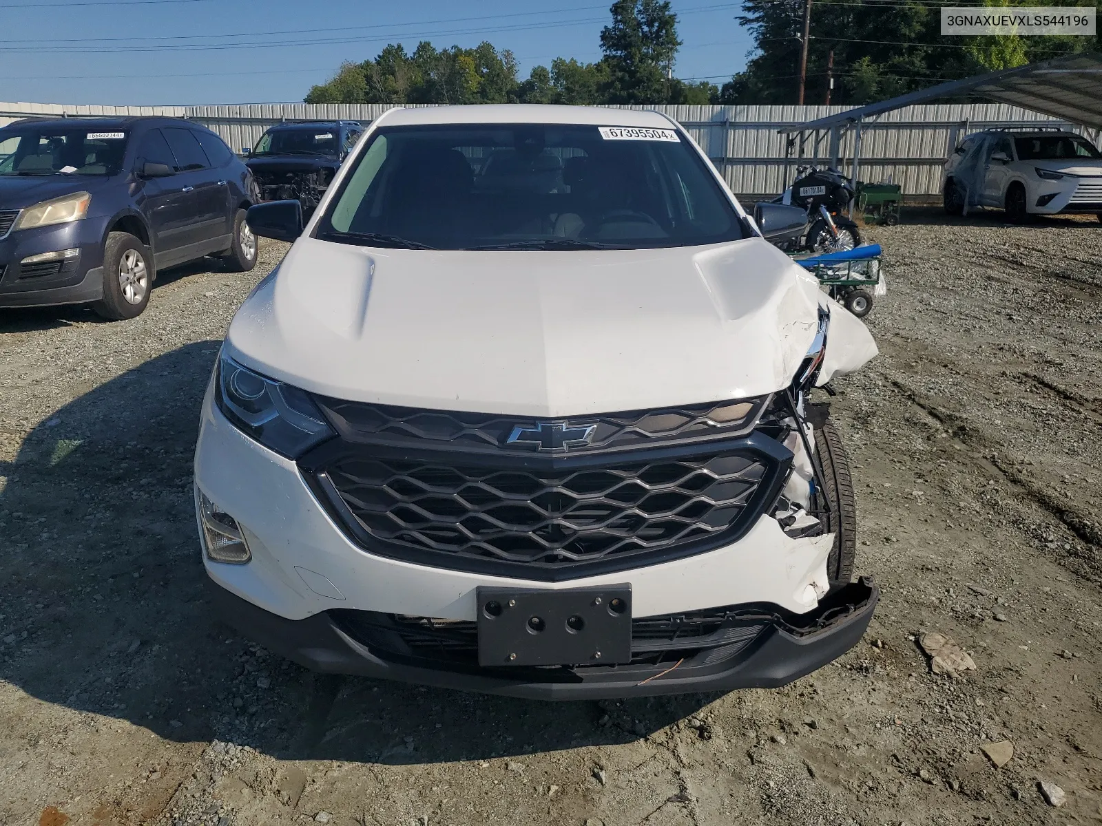 2020 Chevrolet Equinox Lt VIN: 3GNAXUEVXLS544196 Lot: 67395504