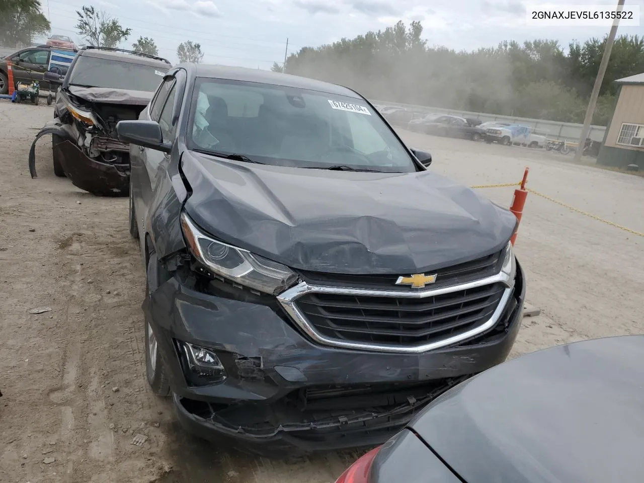 2020 Chevrolet Equinox Lt VIN: 2GNAXJEV5L6135522 Lot: 67425104