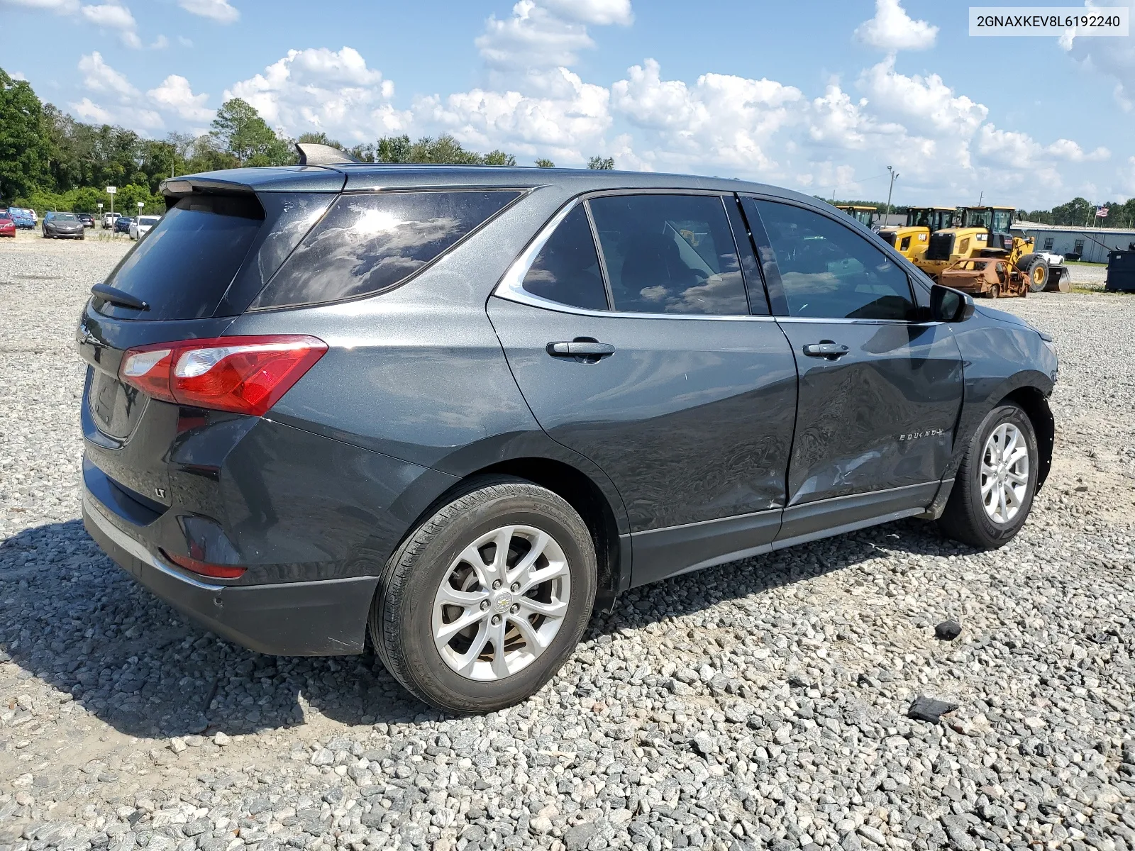 2020 Chevrolet Equinox Lt VIN: 2GNAXKEV8L6192240 Lot: 67460354