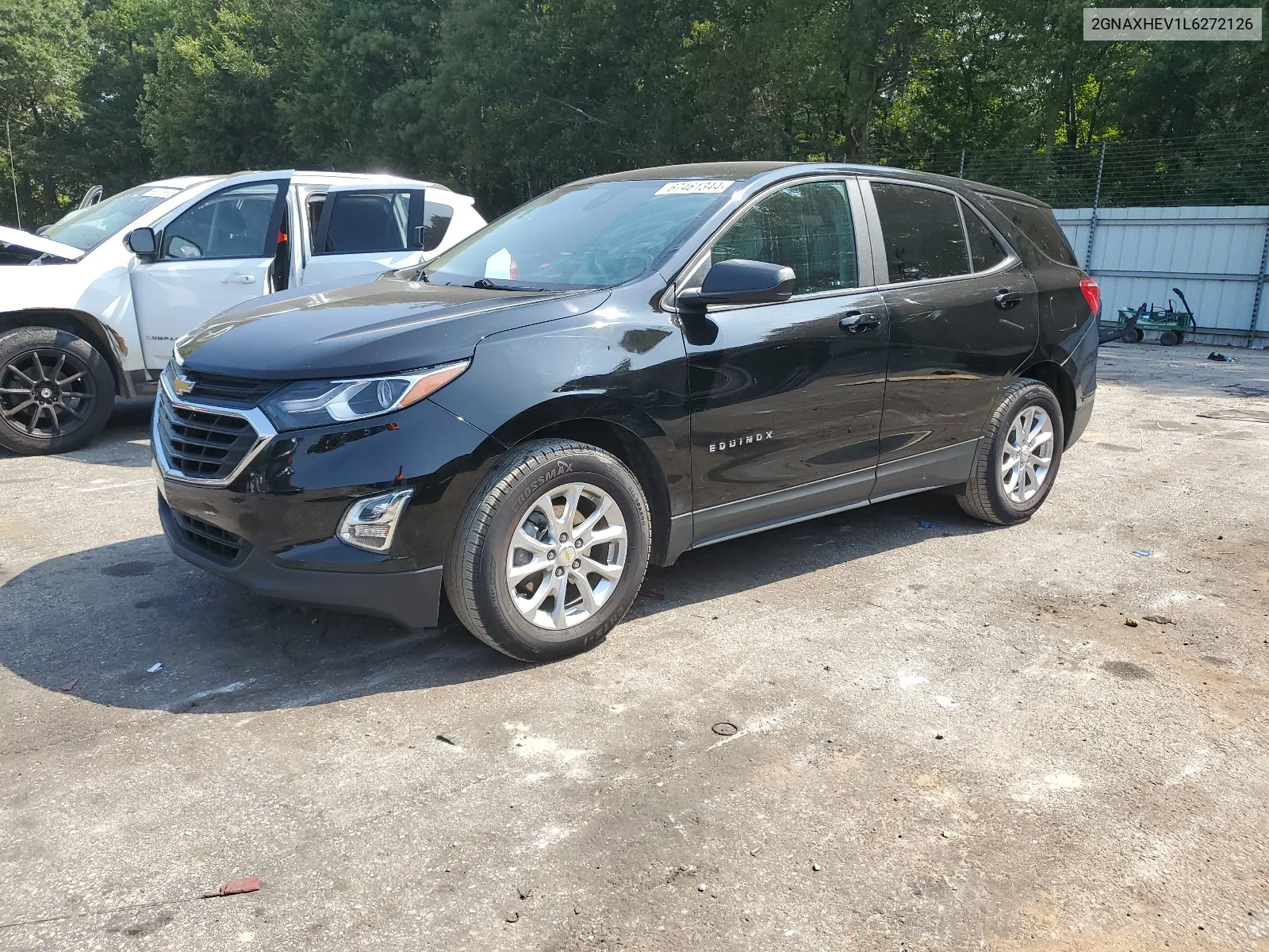 2020 Chevrolet Equinox Ls VIN: 2GNAXHEV1L6272126 Lot: 67461344